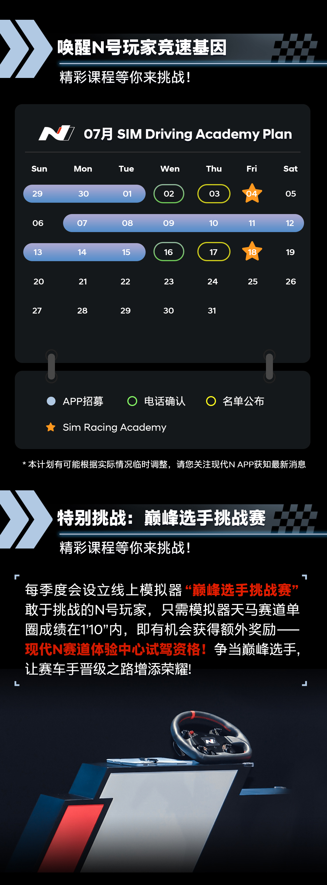 现代N模拟器驾驶学院第十八期